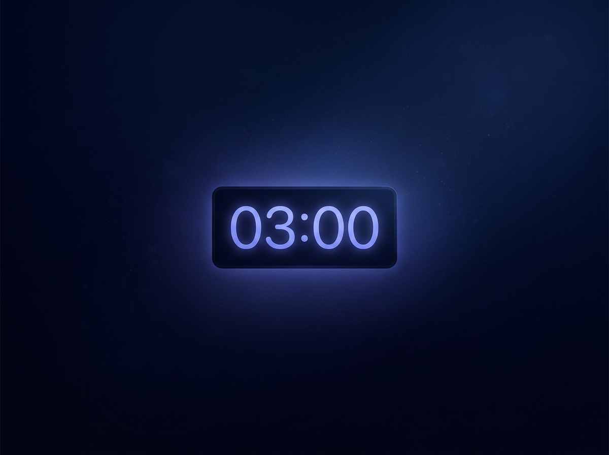 Wide awake at 3am